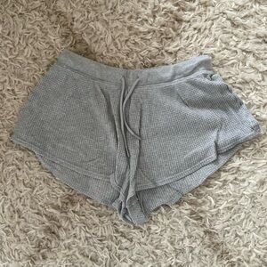 Aerie Light Gray Athletic Shorts
